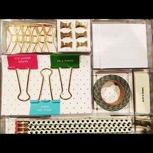 Kate Spade New York Office Supplies Tackle Box